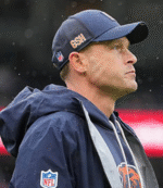 Chicago Bears 2025 Coach Ben Johnson Navy Jacket 3