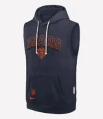 Chicago Bears Nike Sideline Sleeveless Hoodie