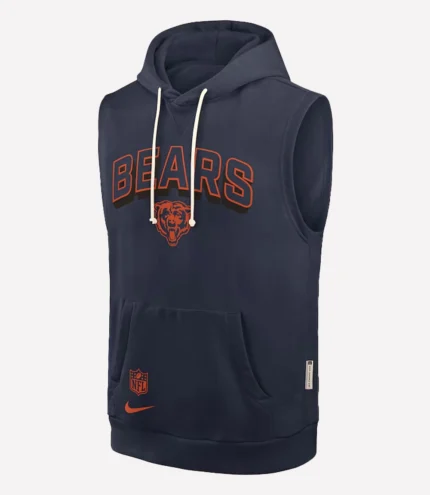 Chicago Bears Nike Sideline Sleeveless Hoodie