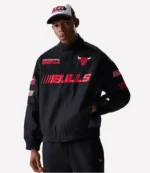 Chicago Bulls Motorsports Black Jacket 1