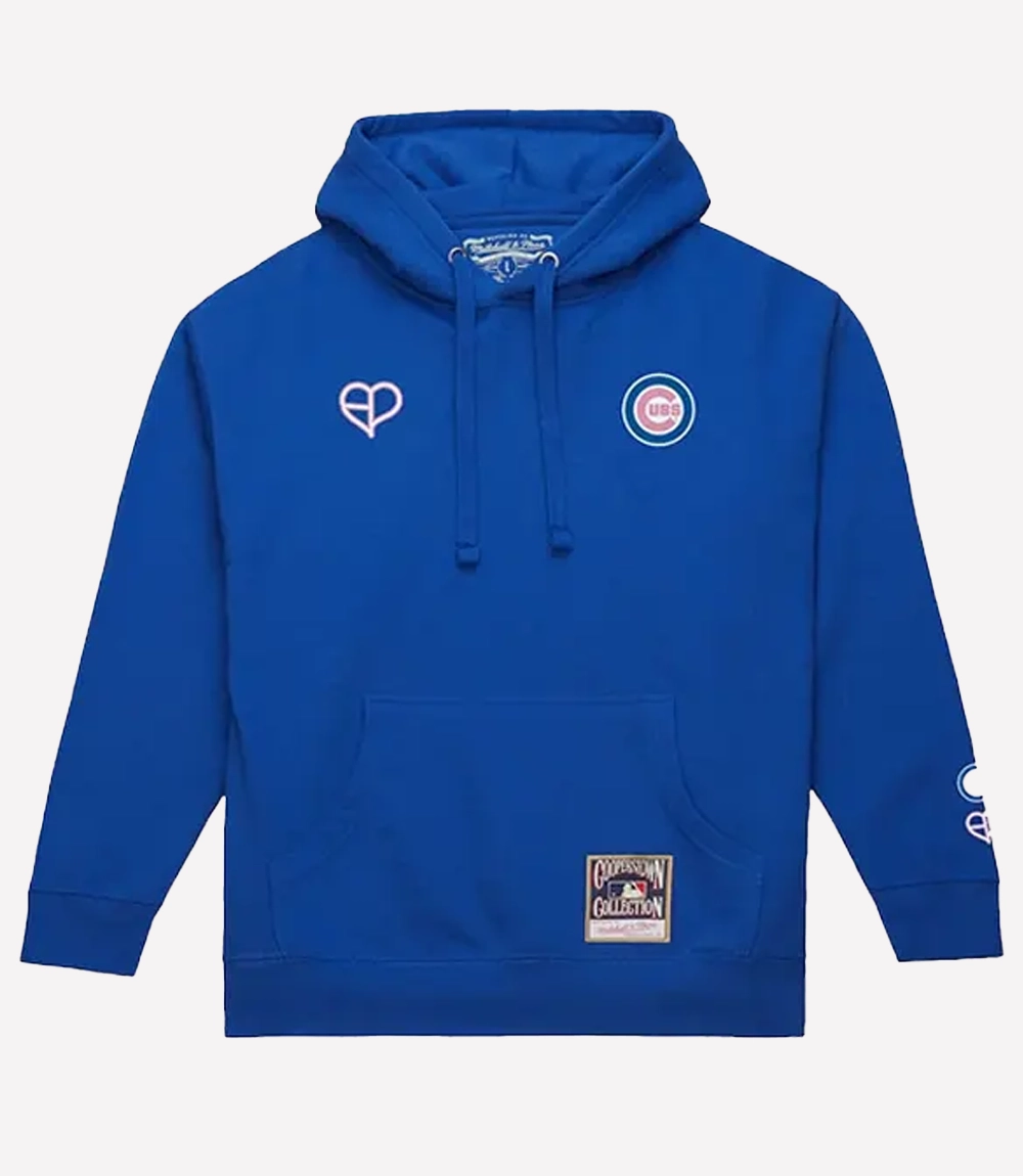 Chicago Cubs Mitchell & Ness x BLACKPINK Hoodie 1 Chicago Cubs Mitchell & Ness x BLACKPINK Hoodie 1