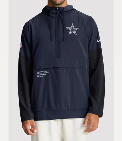 Dallas Cowboys Nike Sideline Anorak Hoodie Jacket