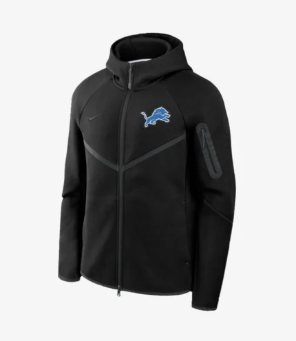 Detroit Lions Nike Tech Fleece Windrunner Full-Zip Hoodie Jacket