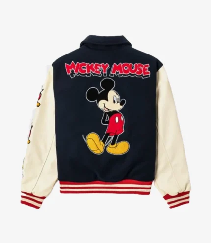 Disney Mickey and Friends by Shoe Palace Mickey Icon Varsity Jacket