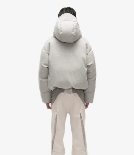 Epide Prefab Haze Sumo Down Grey Hooded Jacket