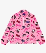Formula 1 Academy Hello Kitty All Over Print Fleece Pink Jacket