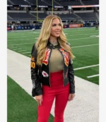 Unisex Gracie Hunt Kansas City Chiefs Jeff Hamilton Black Leather Jacket