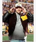 Unisex Josh Allen Wyoming Football Jersey Retirement Ceremony Varsity Jacket