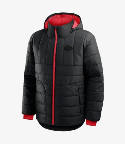 Kansas City Chiefs Fanatics Black Full-Zip Hooded Jacket