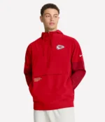 Kansas City Chiefs Nike Sideline Anorak Hoodie Jacket 1