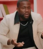 Unisex Kevin Hart ZIWE Interview 2025 White Cotton Jacket