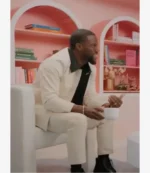 Kevin Hart ZIWE Interview 2025 White Cotton Jacket