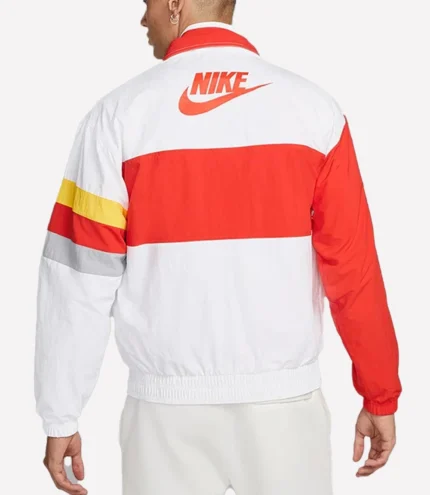LFC Nike Mens White Heritage Jacket 2