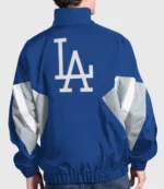 Los Angeles Dodgers Cooperstown Chief Half-Zip Jacket 2