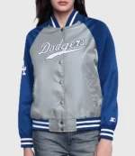 Los Angeles Dodgers Home Run Starter Varsity Jacket 1