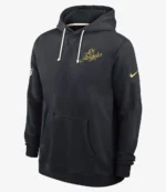 Los Angeles Rams Nike 2025 Rivalries Collection Standard Issue Sideline Dri-FIT Hoodie