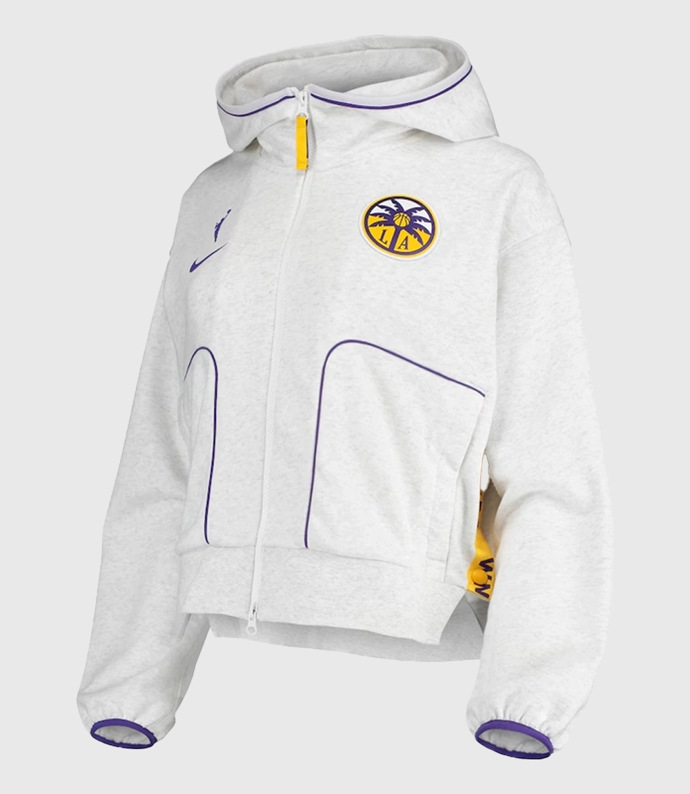 Los Angeles Sparks Performance Full-Zip Hoodie 1 Los Angeles Sparks Performance Full-Zip Hoodie 1