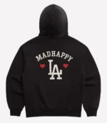 Madhappy Dodgers Heart Fleece Hoodie 2