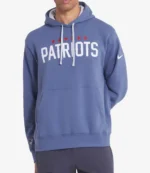 New England Patriots 2025 Blue Rivalries Pullover Blue Hoodie For Unisex