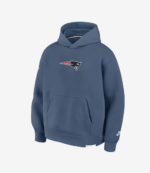 New England Patriots Nike Blue 2025 Rivalries Collection Oversized Tech Fleece Hoodie