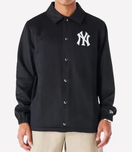 New York Yankees Black Coach Jacket