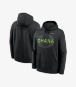 Unisex Nike Black Oregon Ducks Ohana Club Fleece Hoodie