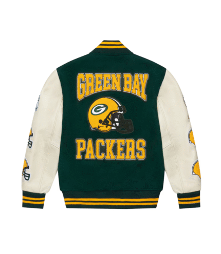 OVO X Green Bay Packers Varsity Jacket