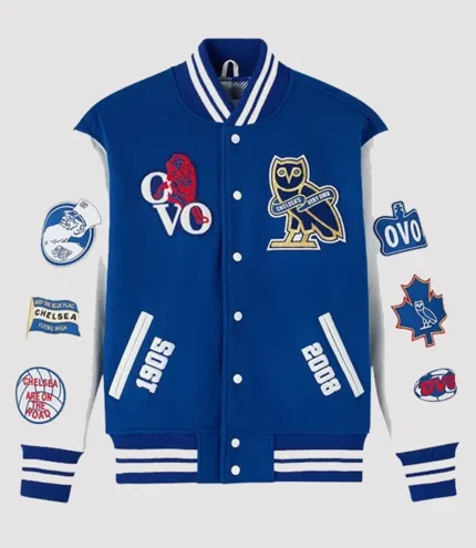 OVO x Chelsea Football Club Varsity Jacket