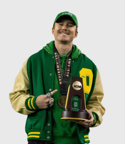 Oregon Ducks Letterman Jacket 4