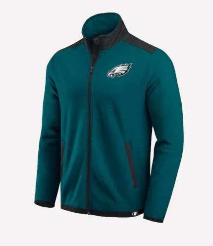 Philadelphia Eagles Color Block Polar Fleece Jacket