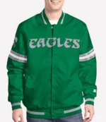 Philadelphia Eagles Vintage Starter Varsity Jacket 1