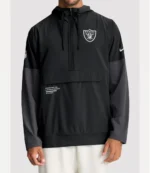 Raiders Nike Sideline Anorak Hoodie Jacket