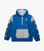 Unisex Royal Los Angeles Dodgers Team OG 3.0 Anorak Half-Zip Windbreaker Jacket