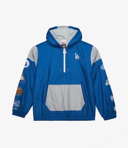 Unisex Royal Los Angeles Dodgers Team OG 3.0 Anorak Half-Zip Windbreaker Jacket