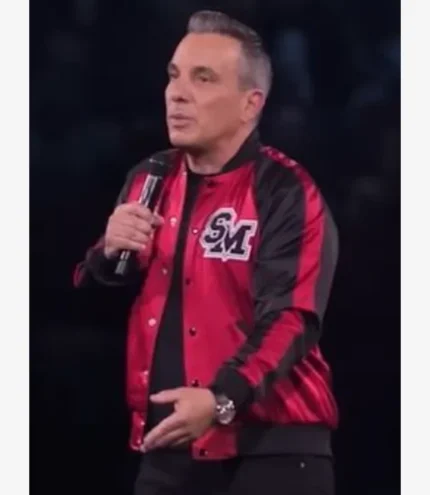 Sebastian Maniscalco It Ain’t Right Red & Black Jacket