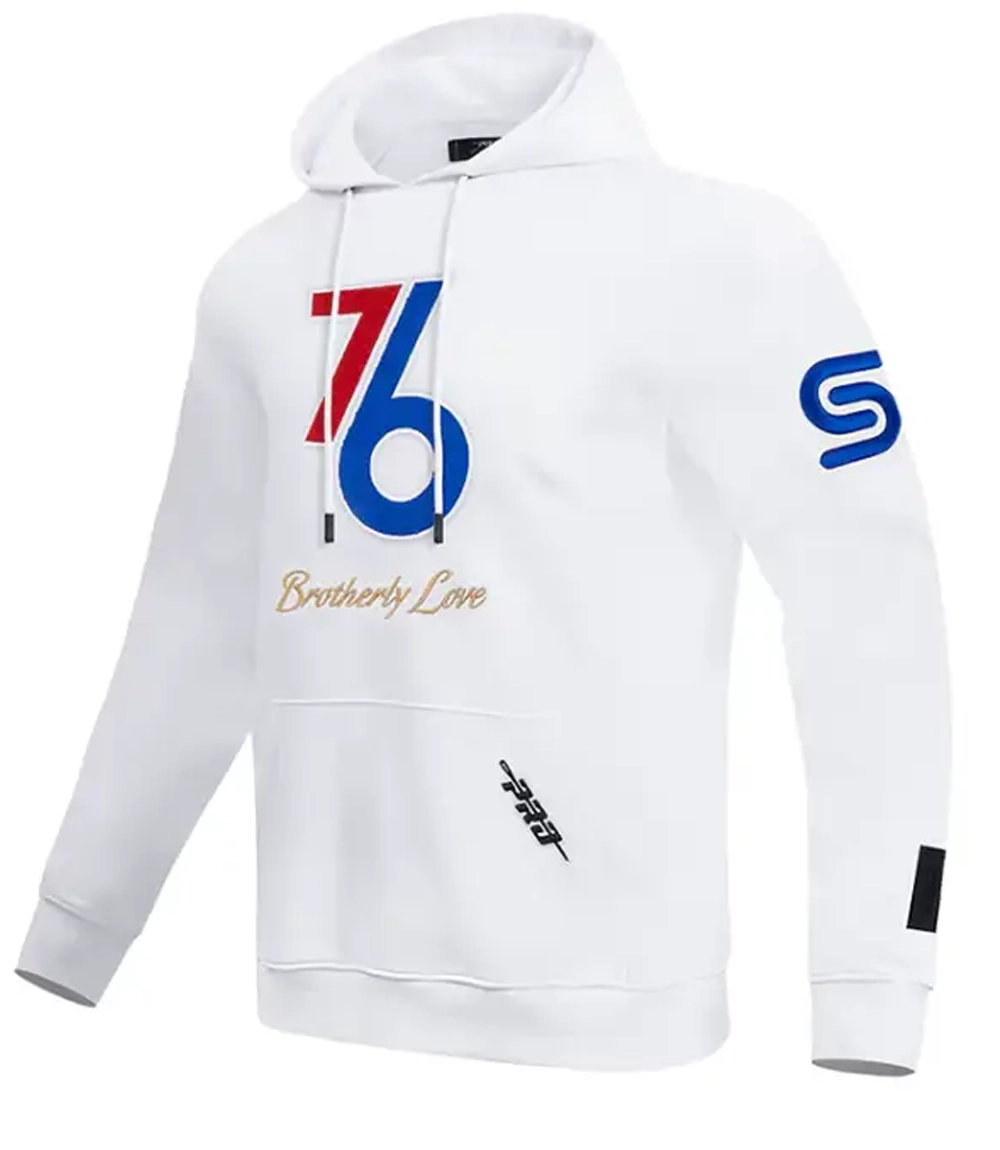 Sixers City Edition White Hoodie 1 Sixers City Edition White Hoodie 1