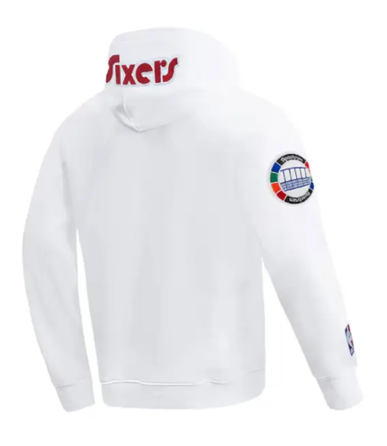 Sixers City Edition White Hoodie 2