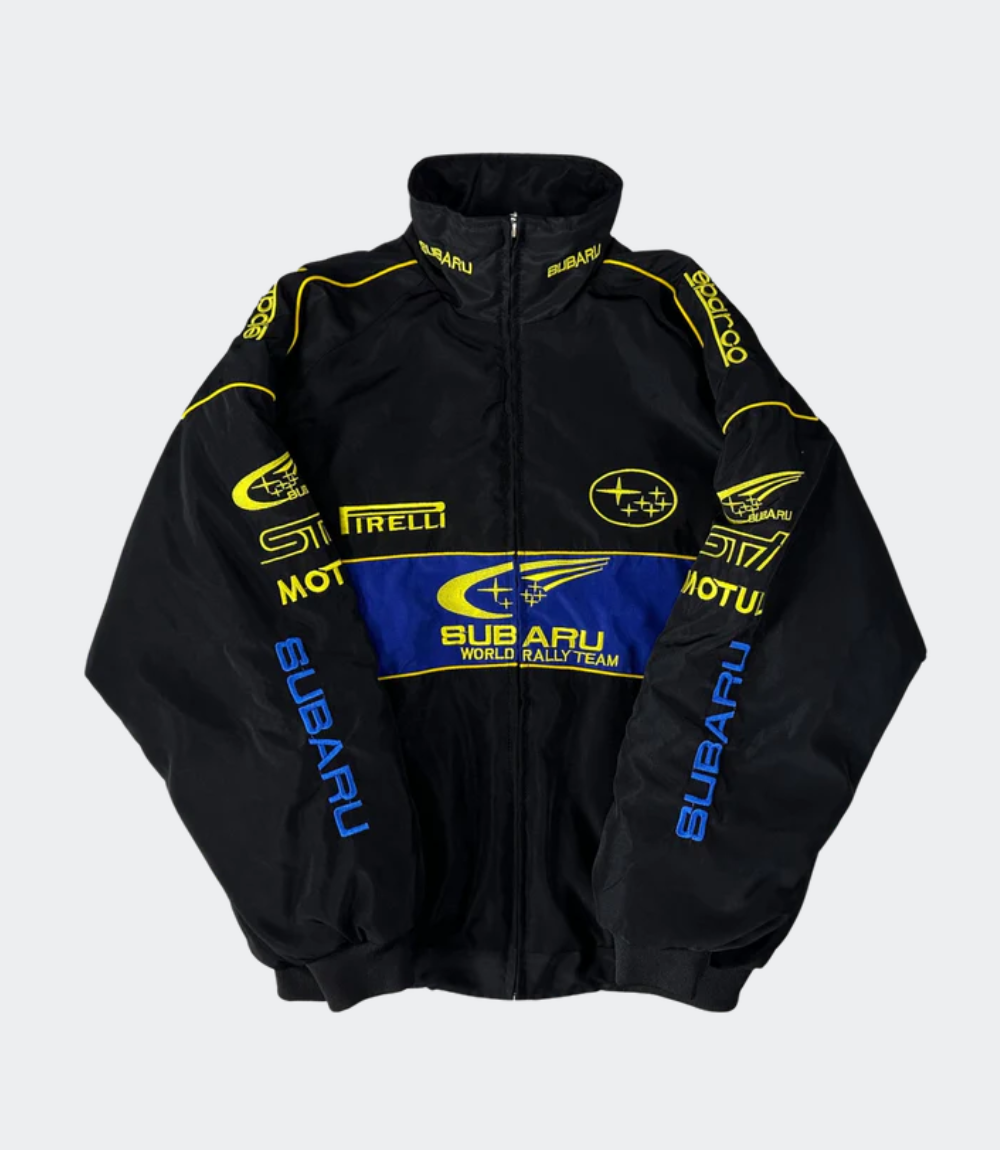 Subaru Rally Vintage Racing Jacket 1 Subaru Rally Vintage Racing Jacket 1