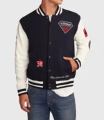 Superman x Lucky Brand Varsity Jacket 1