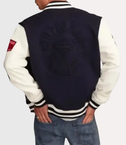 Superman x Lucky Brand Varsity Jacket 2