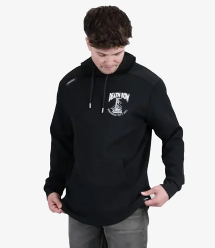 Swansea City AFC x Legends x Death Row Records Tech Black Hoodie