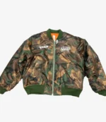 Unisex The Voice S28 Team Snoop Camo Bomber Jacket
