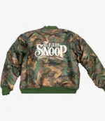 The Voice S28 Team Snoop Camo Bomber Jacket