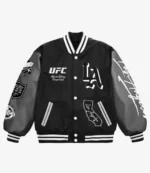 UFC 311 LA Varsity Jacket For Unisex