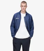 2025 Adidas Originals Bramhope Spzl Blousson Blue Bomber Jacket Unisex