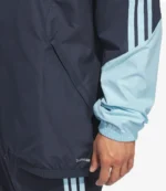 Argentina National Team adidas FIFA x World Cup 2026 Tiro All Weather Full-Zip Navy Blue Jacket For Unisex
