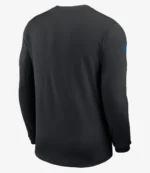 Detroit Lions Nike Black Sideline Coach UV Dri-FIT Long Sleeve Shirt For Unisex