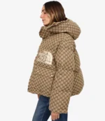 Gucci x The North Face Puffer Khaki Jacket Unisex
