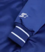 Homage LA Dodgers Starter Blue Satin Jacket For Unisex