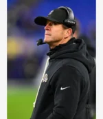 John Harbaugh Baltimore Ravens Nike Black Sideline Hoodie For Unisex